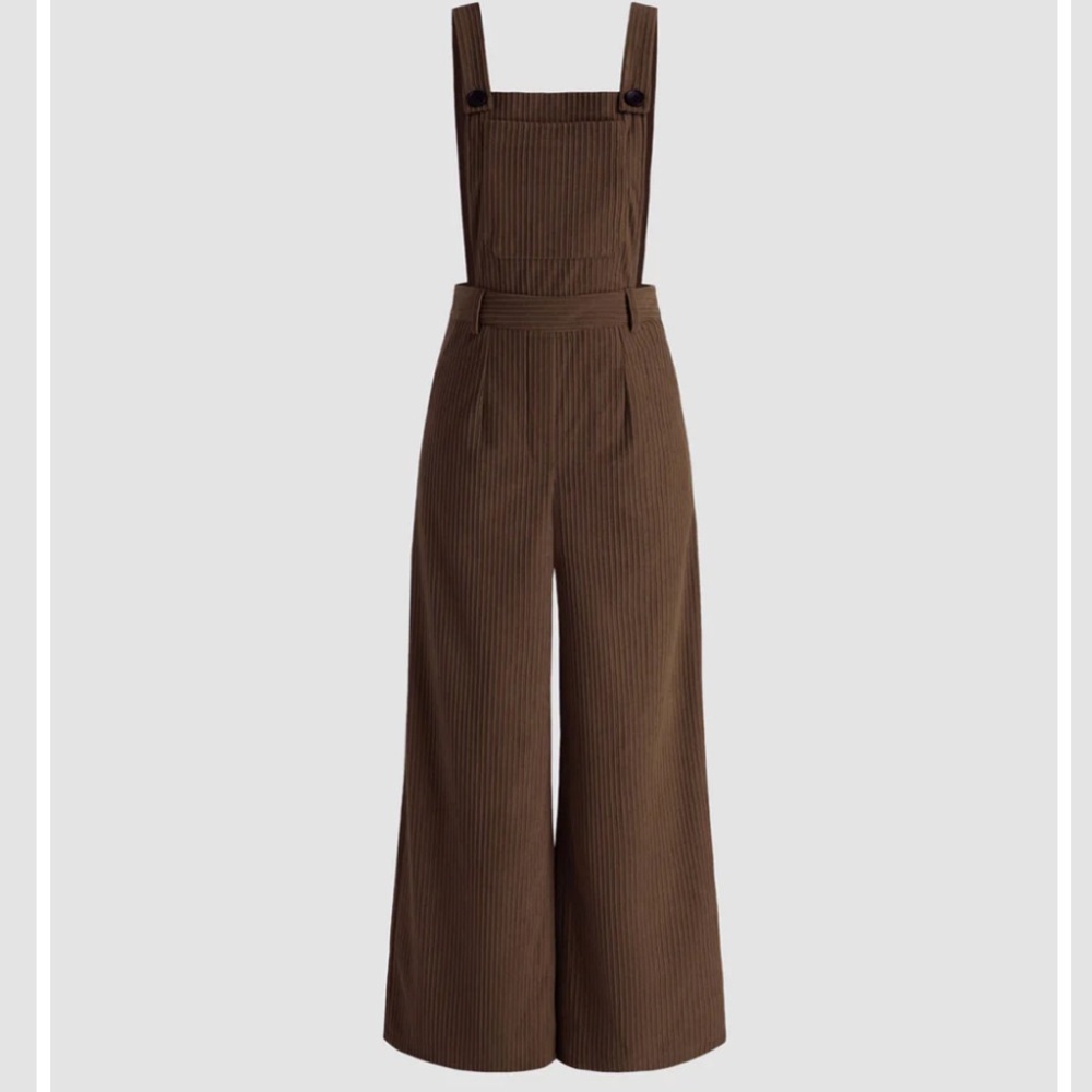 Corduroy overalls